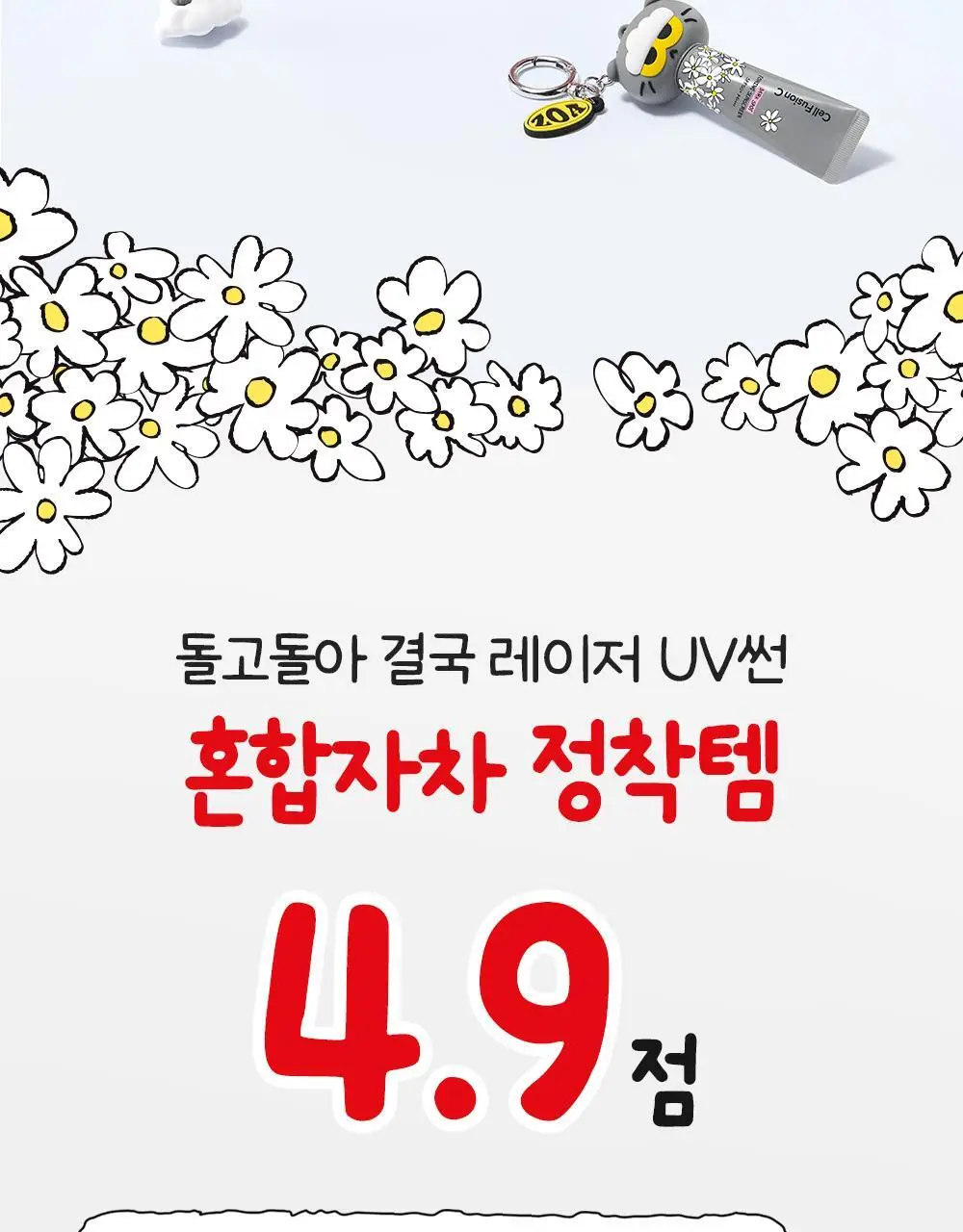 [매끈밀착썬/조앤프렌즈 콜라보] 셀퓨전씨 레이저 UV 썬스크린 35ml 더블 기획 (+조앤프렌즈 피규어 선크림 집게) 상세페이지 9